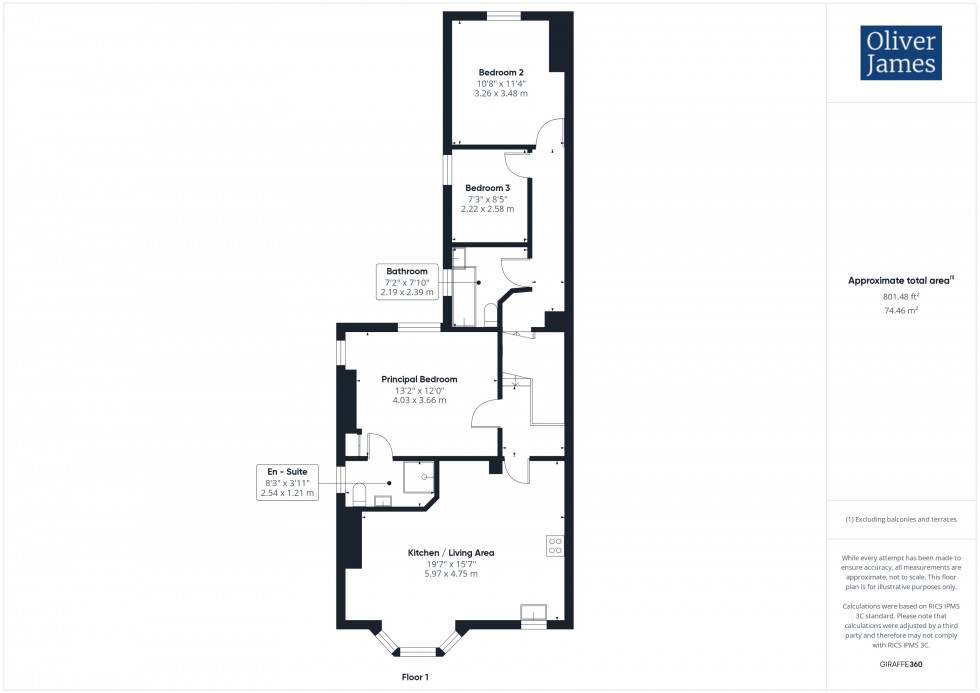 Floorplan for Hartford Road, Huntingdon, PE29