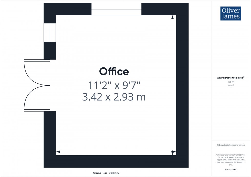 Floorplan for Rowell Way, Sawtry, PE28