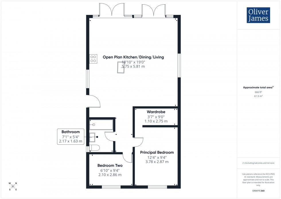 Floorplan for Main Street, Upton, PE28