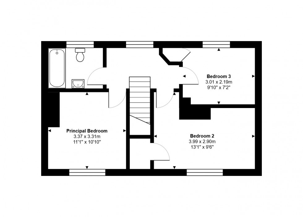 Floorplan for Green End Road, Sawtry, PE28