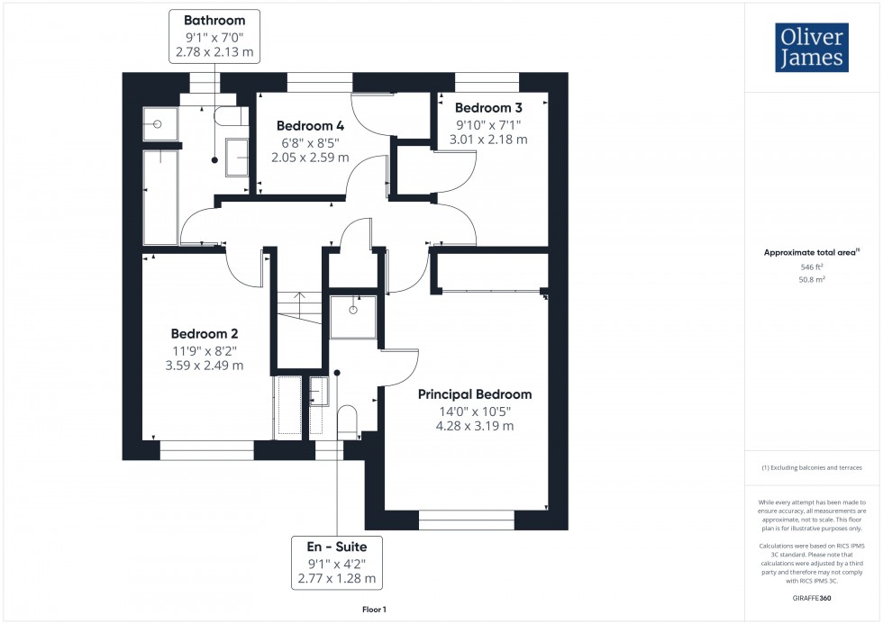 Floorplan for The Maltings, Sawtry, PE28