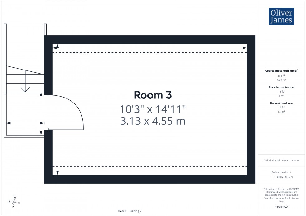Floorplan for Green End Road, Sawtry, PE28