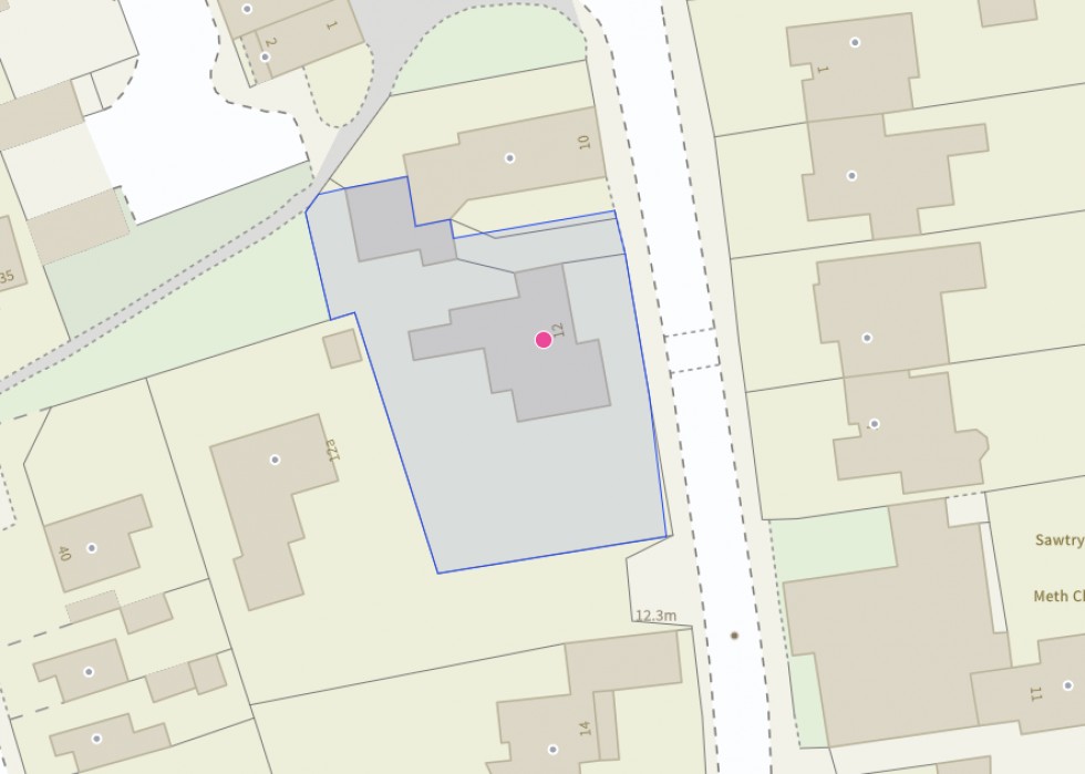 Floorplan for Green End Road, Sawtry, PE28