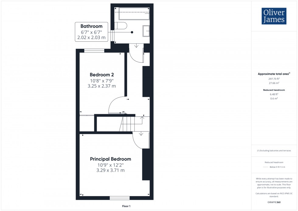 Floorplan for Ouse Walk, Huntingdon, PE29