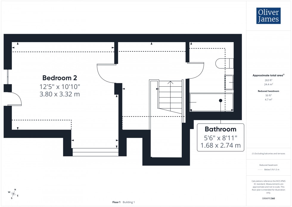 Floorplan for Church Road, Conington, PE7