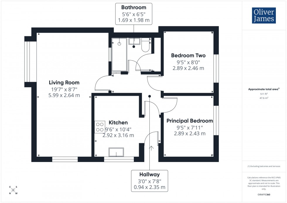 Floorplan for High Street, Alconbury, PE28