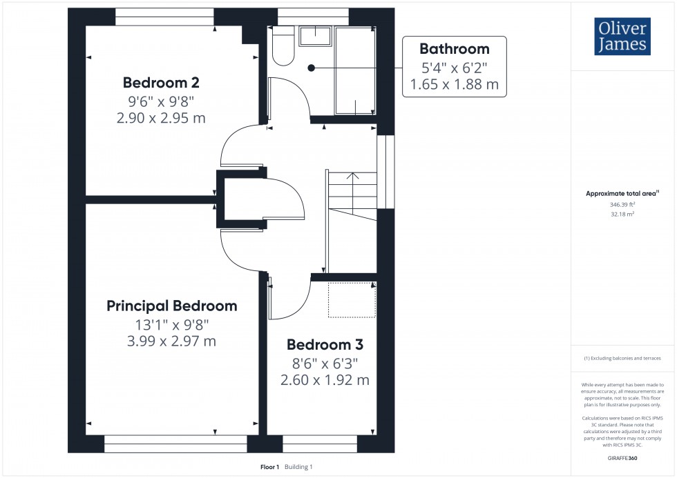 Floorplan for Shawley Road, Sawtry, PE28