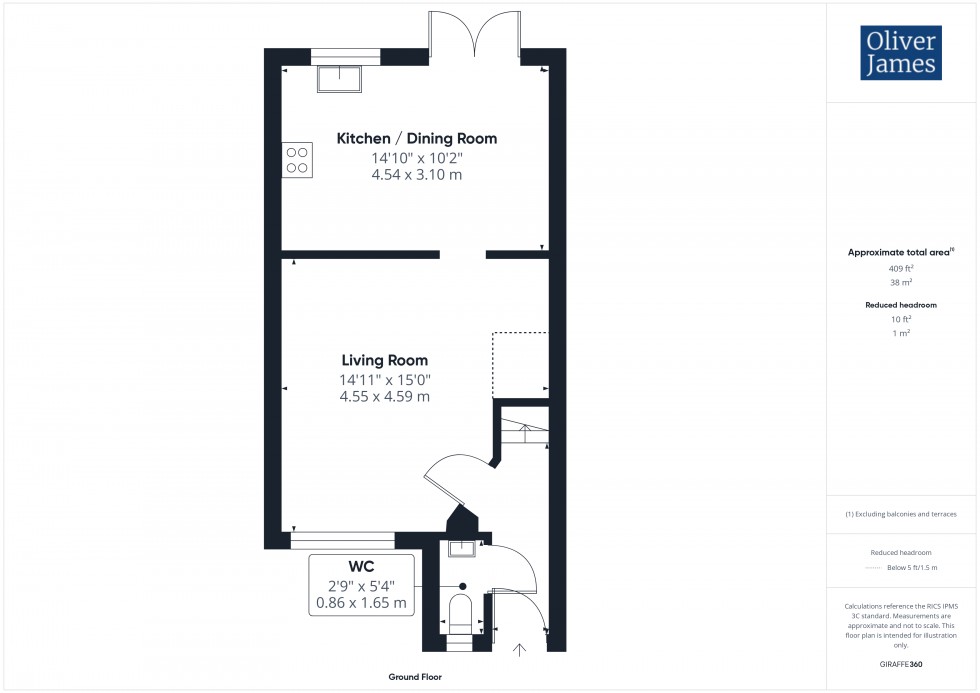 Floorplan for Wood View, Brampton, PE28