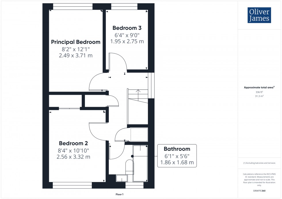 Floorplan for Wood View, Brampton, PE28