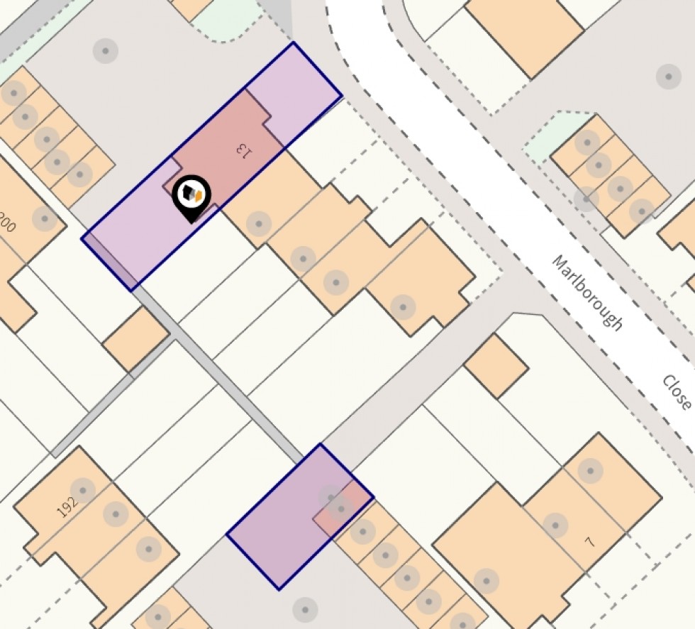 Floorplan for Marlborough Close, St. Ives, PE27