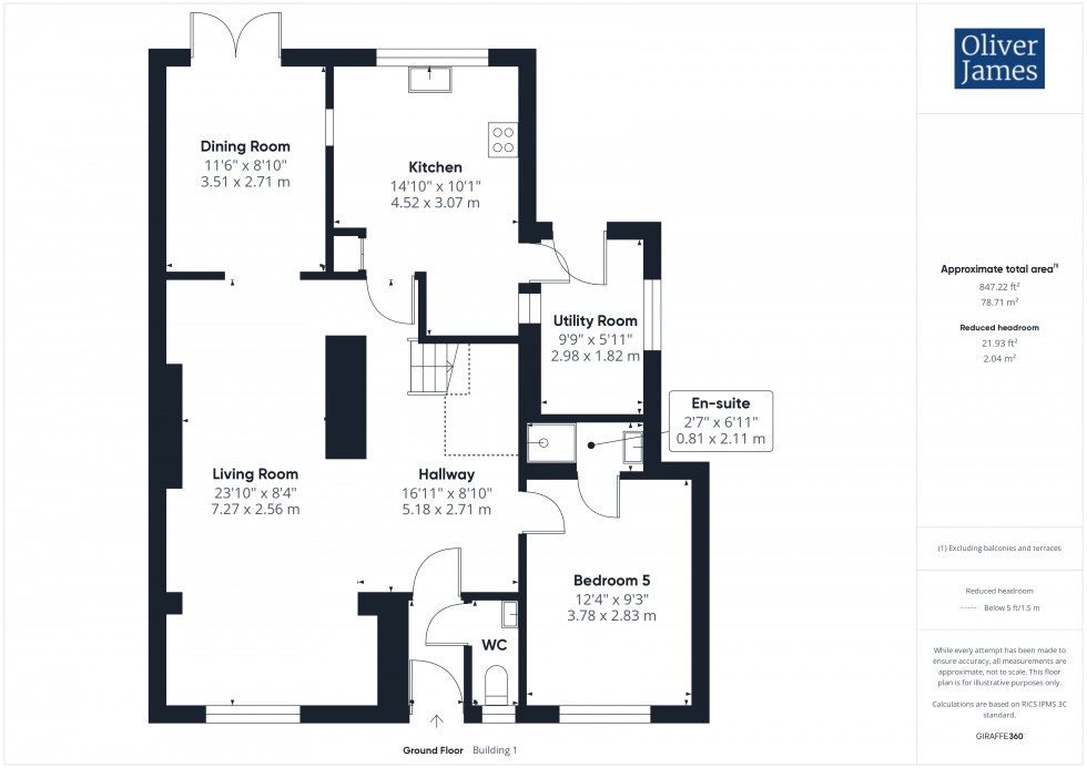 Floorplan for St. Margarets Road, Wyton, PE28