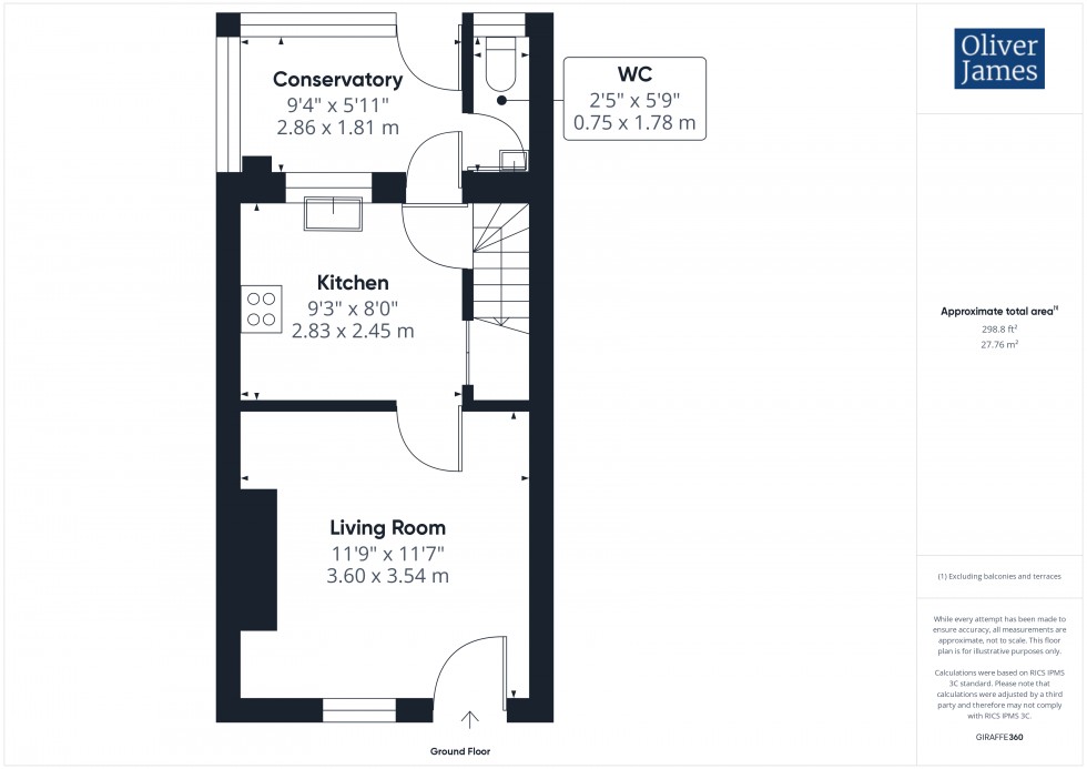 Floorplan for Mill Green, Warboys, PE28