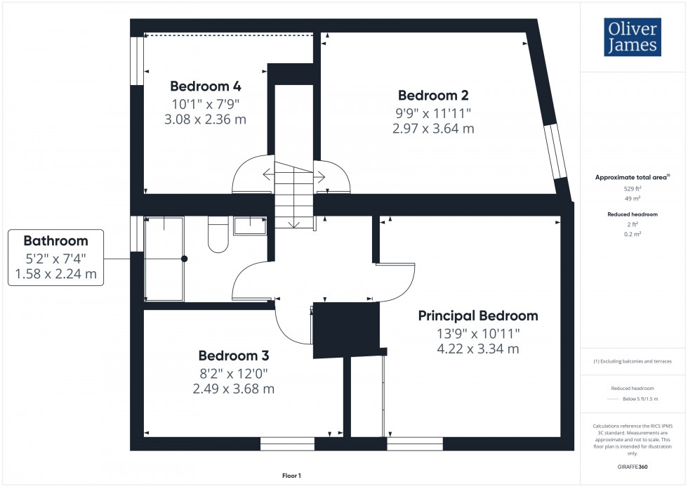 Floorplan for North Street, Stilton, PE7