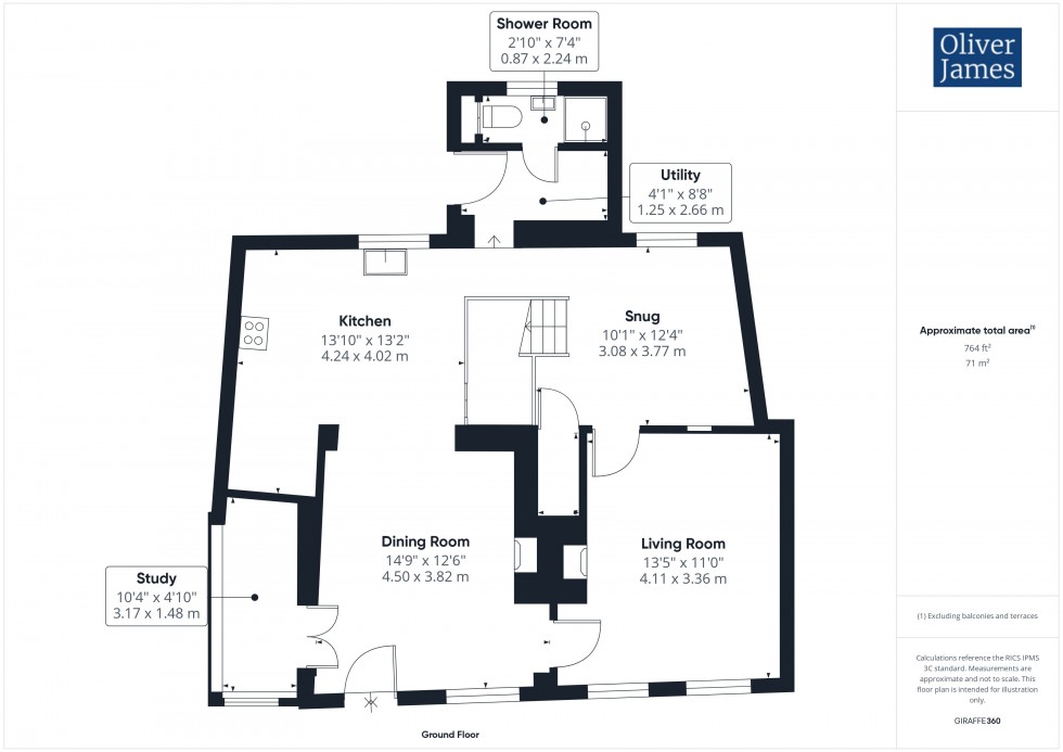 Floorplan for North Street, Stilton, PE7
