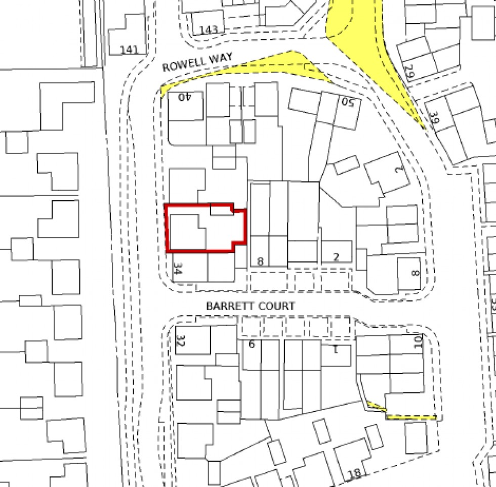 Floorplan for Rowell Way, Sawtry, PE28
