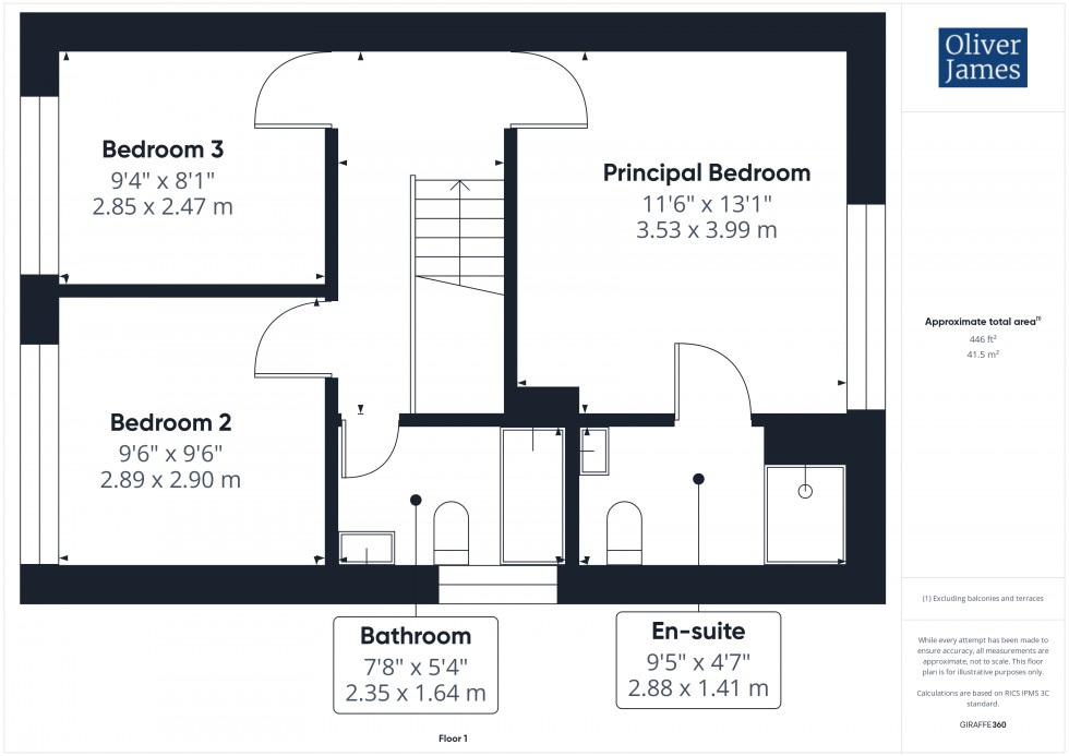 Floorplan for Chestnut Close, Brampton, PE28