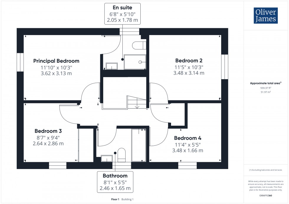 Floorplan for Haynes Close, Sawtry, PE28