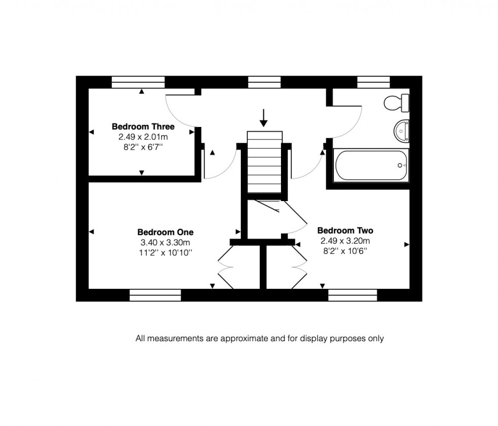 Floorplan for Merlin Close, Hartford, PE29