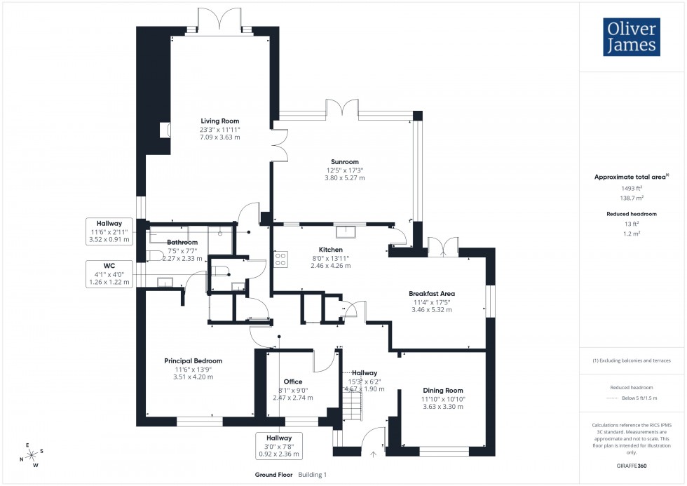 Floorplan for Upwood Road, Bury, PE26