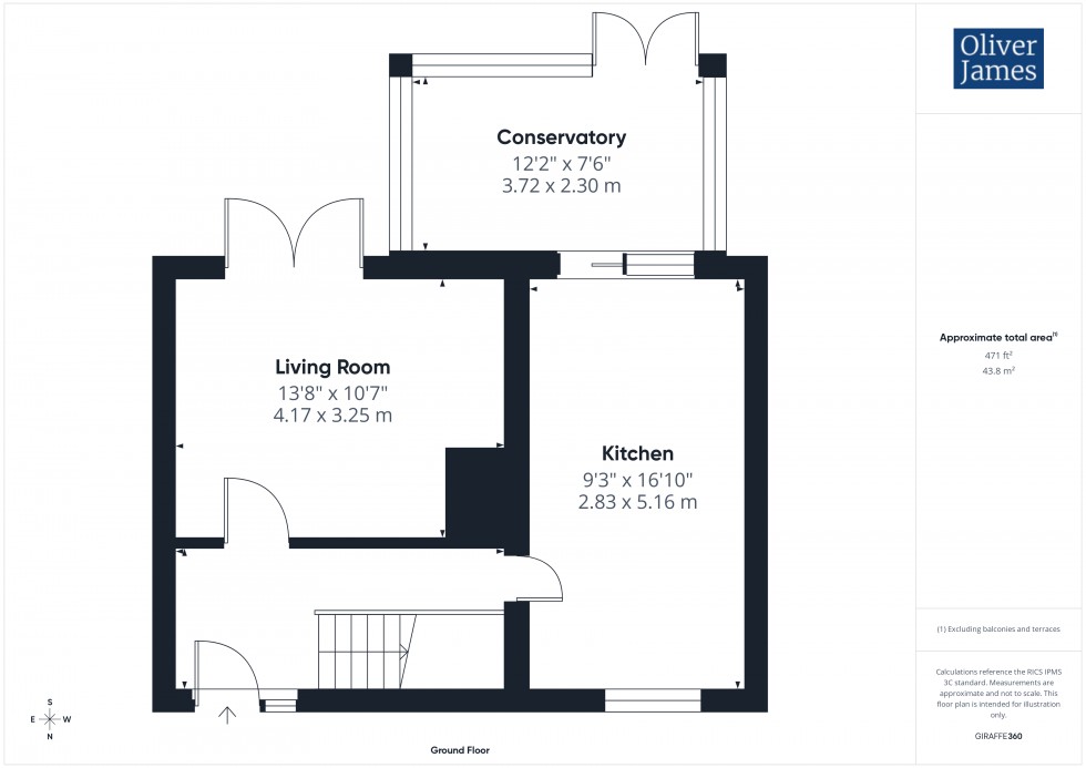 Floorplan for Wheatsheaf Road, Alconbury Weston, PE28