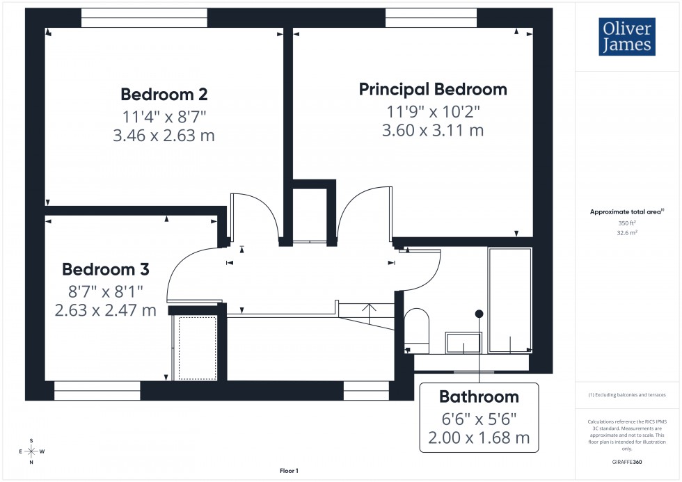 Floorplan for Wheatsheaf Road, Alconbury Weston, PE28