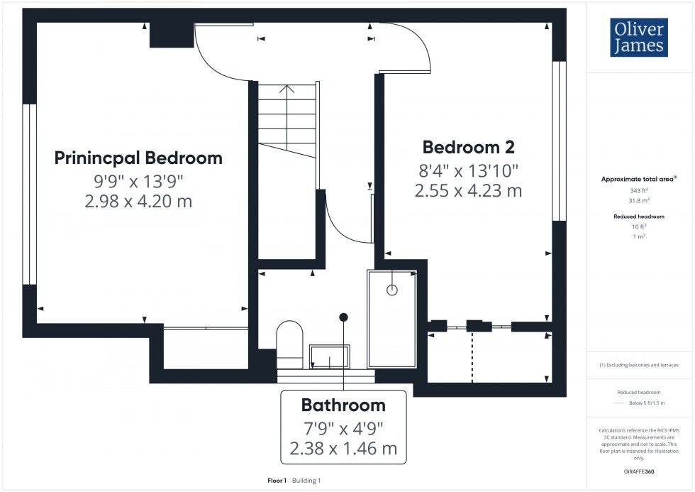 Floorplan for Hatfield Road, Sawtry, PE28
