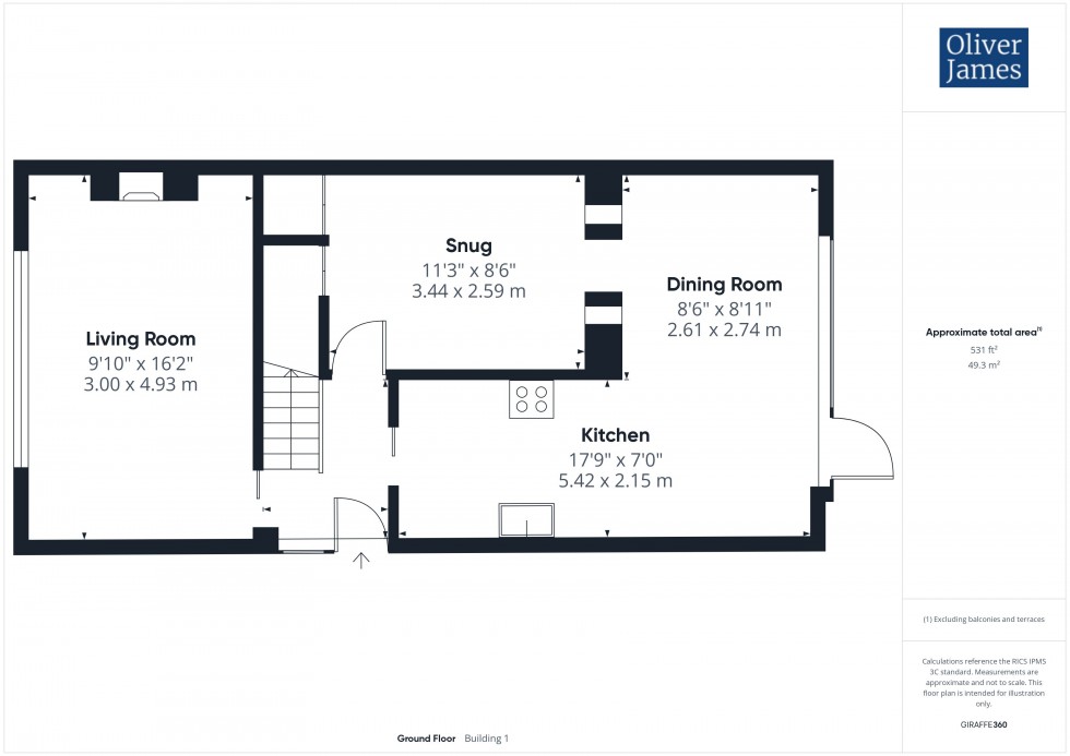 Floorplan for Hatfield Road, Sawtry, PE28
