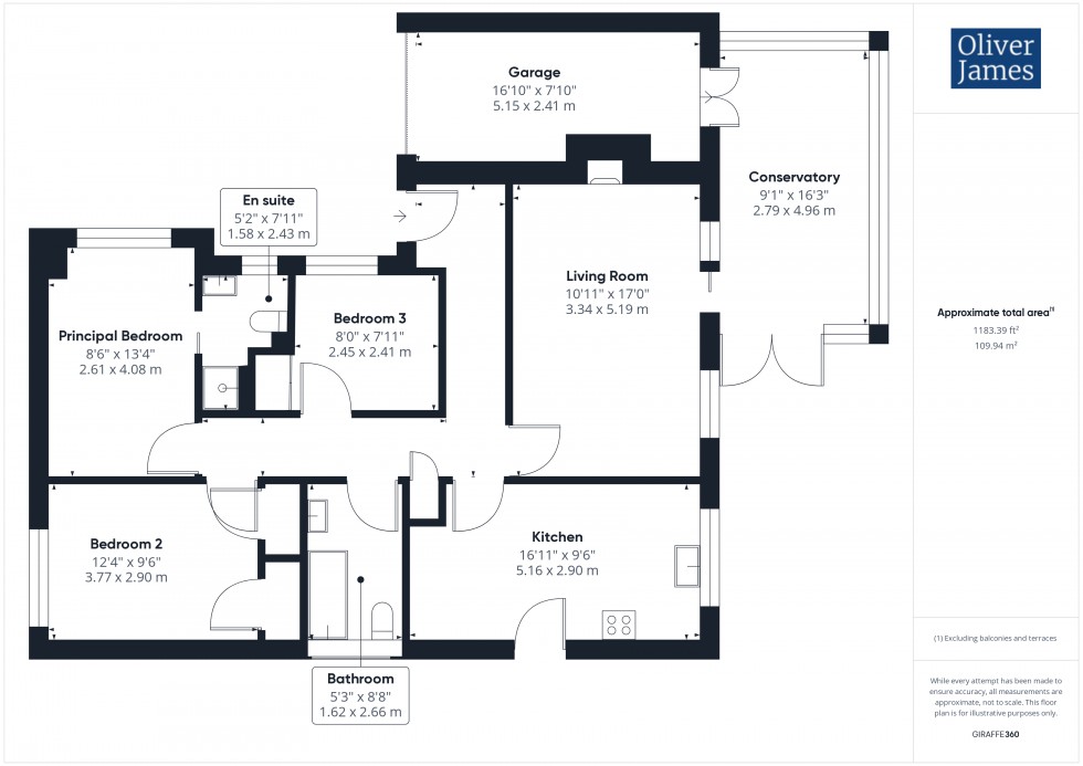Floorplan for Holborn View, Sawtry, PE28