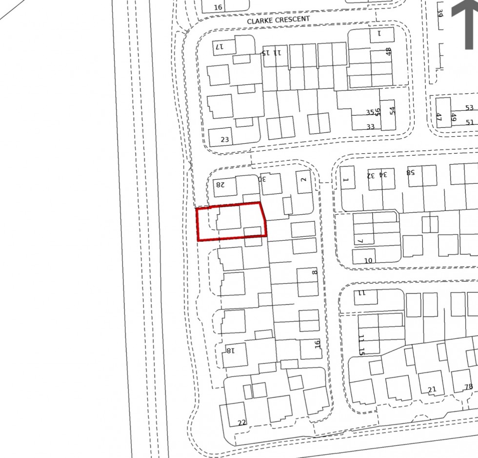 Floorplan for Clarke Crescent, Sawtry, PE28