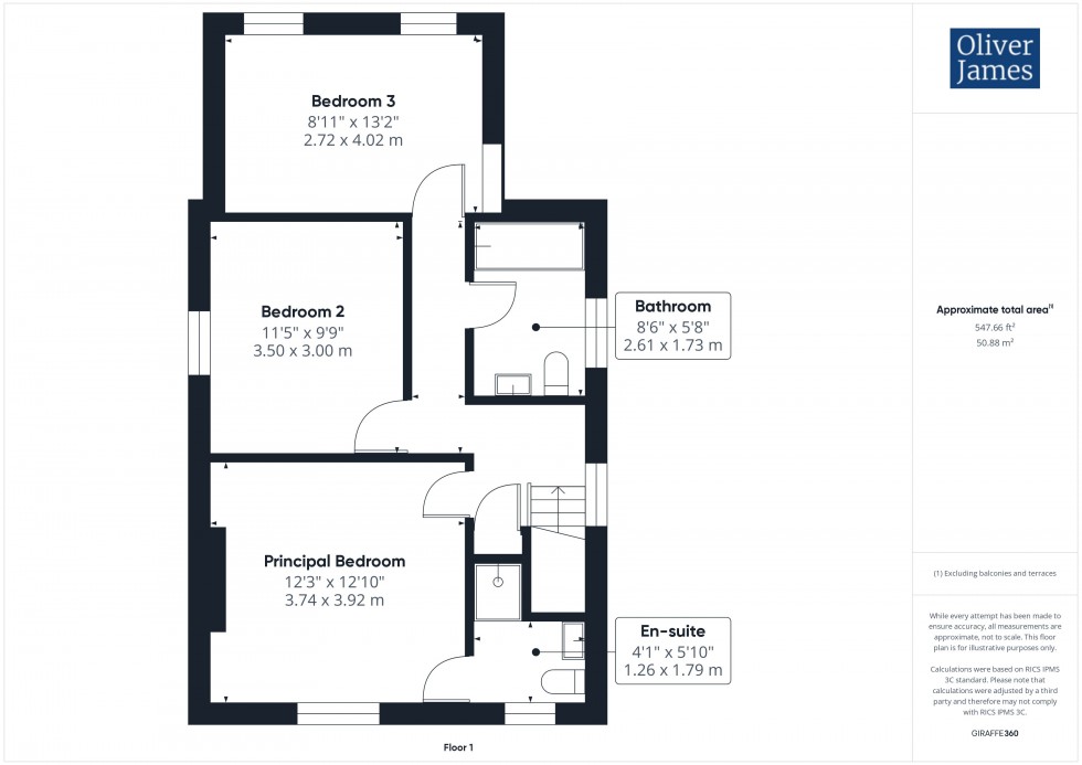 Floorplan for Green End Road, Sawtry, PE28