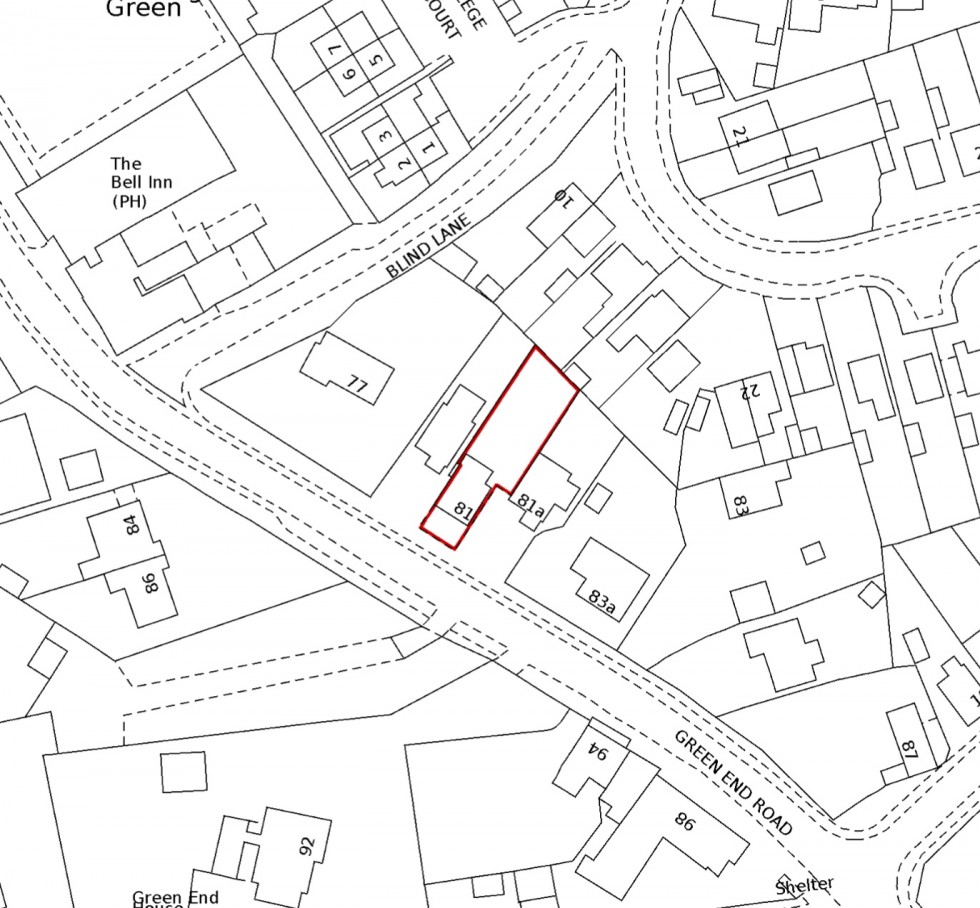 Floorplan for Green End Road, Sawtry, PE28