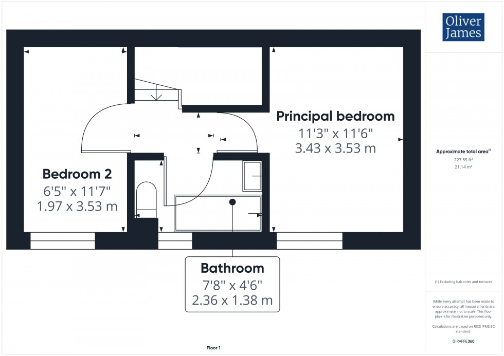 Floorplan for Golden Rod, Godmanchester, PE29