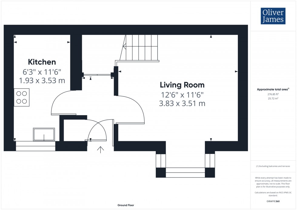 Floorplan for Golden Rod, Godmanchester, PE29