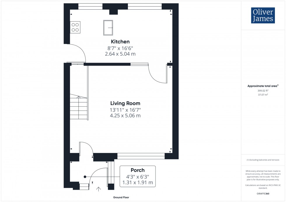 Floorplan for Papyrus Way, Sawtry, PE28