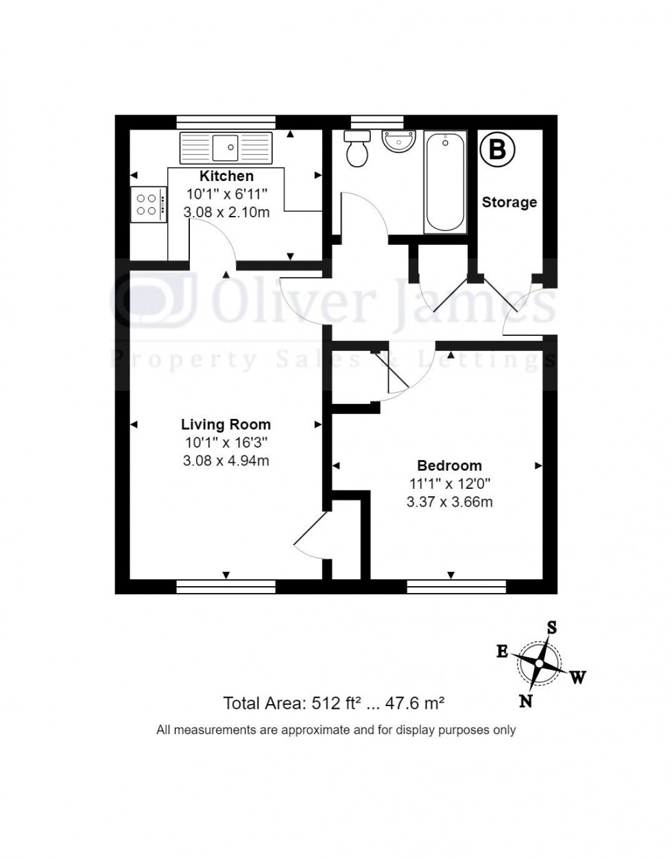 Floorplan for Palmerston Road, Peterborough, PE2
