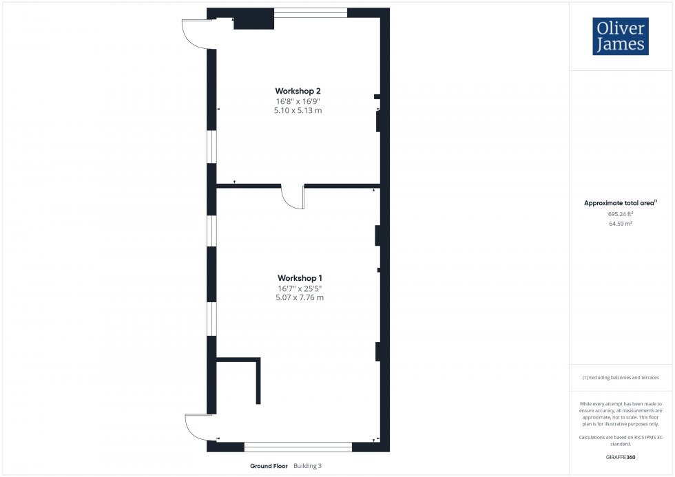 Floorplan for High Street, Conington, CB23