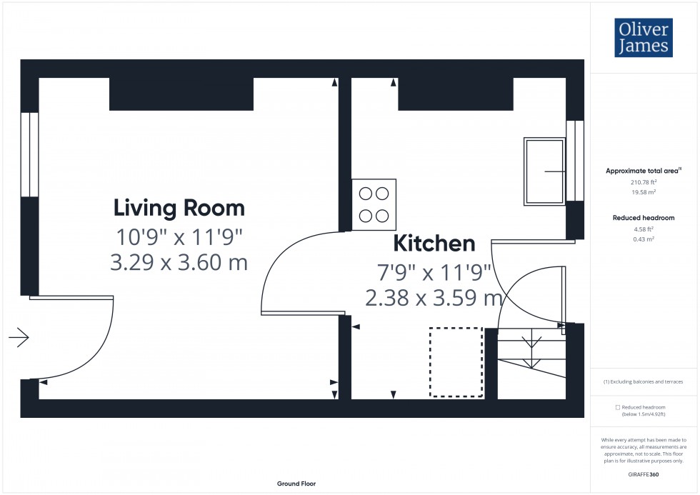 Floorplan for West Street, Godmanchester, PE29