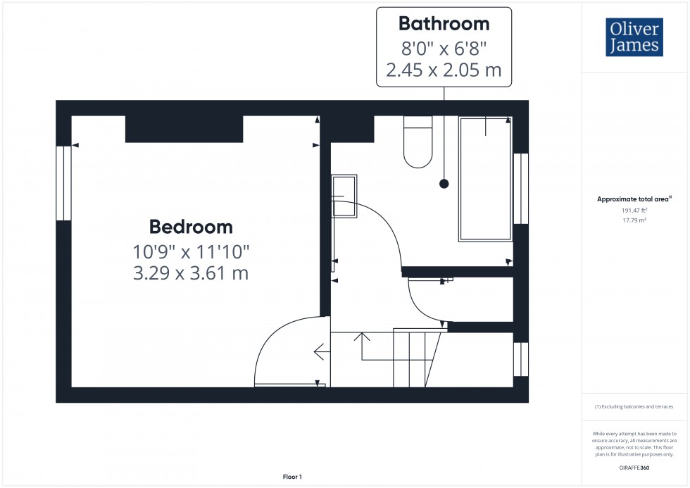 Floorplan for West Street, Godmanchester, PE29