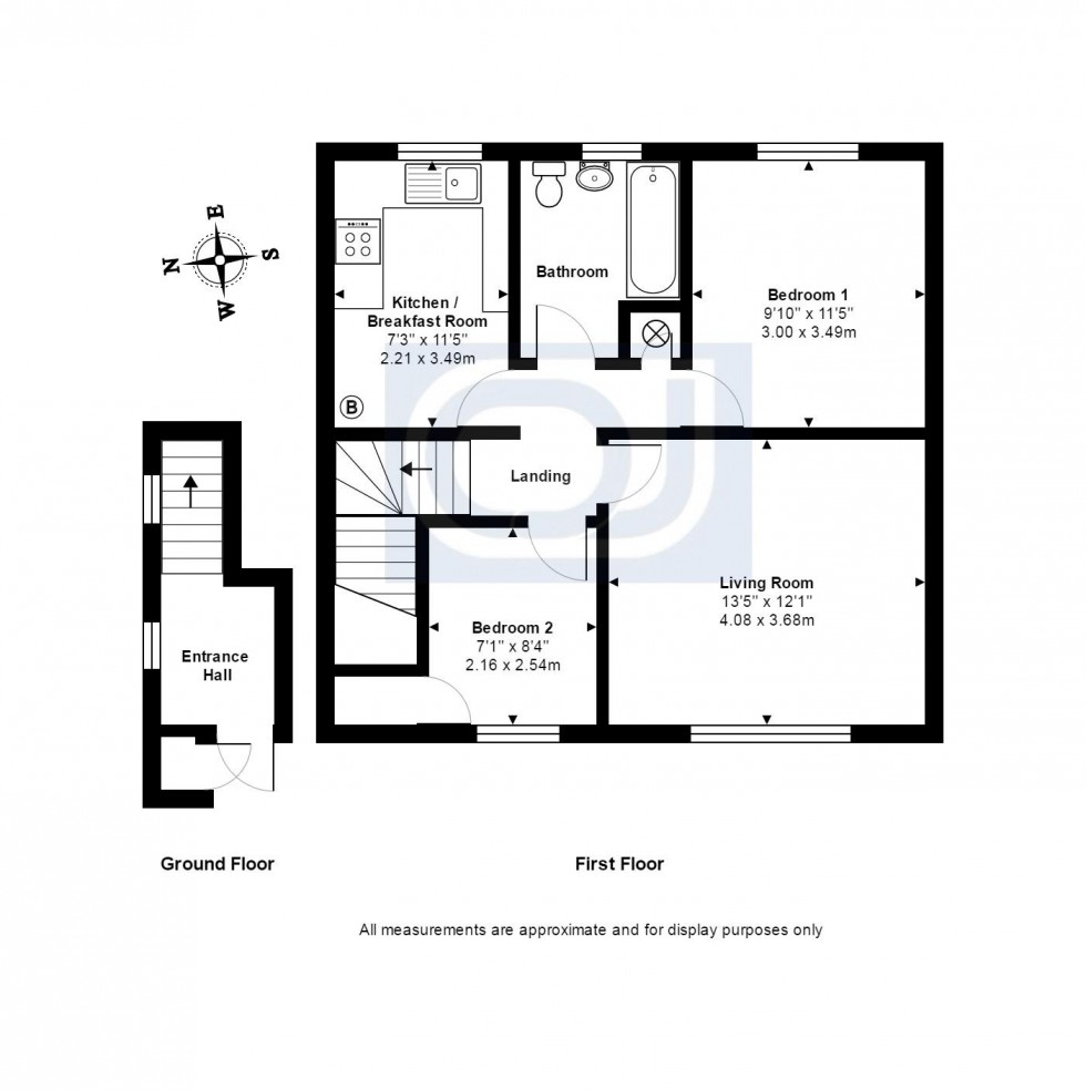 Floorplan for Carter Close, Brampton,