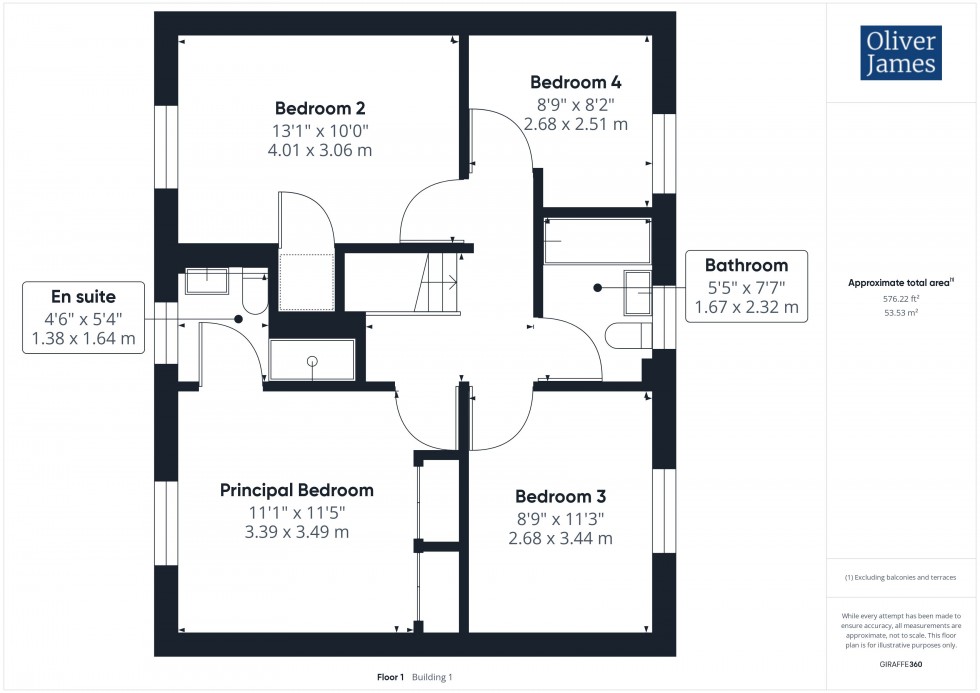 Floorplan for Parker Crescent, Sawtry, PE28