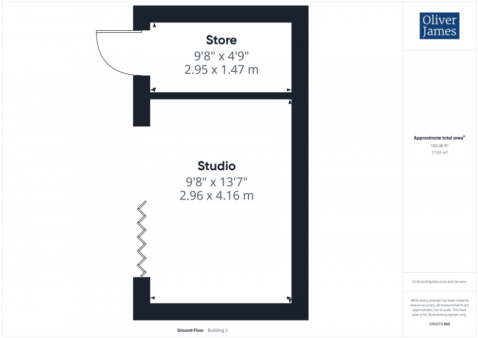 Floorplan for Parker Crescent, Sawtry, PE28