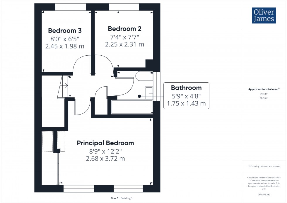 Floorplan for Thirlmere, Huntingdon, PE29