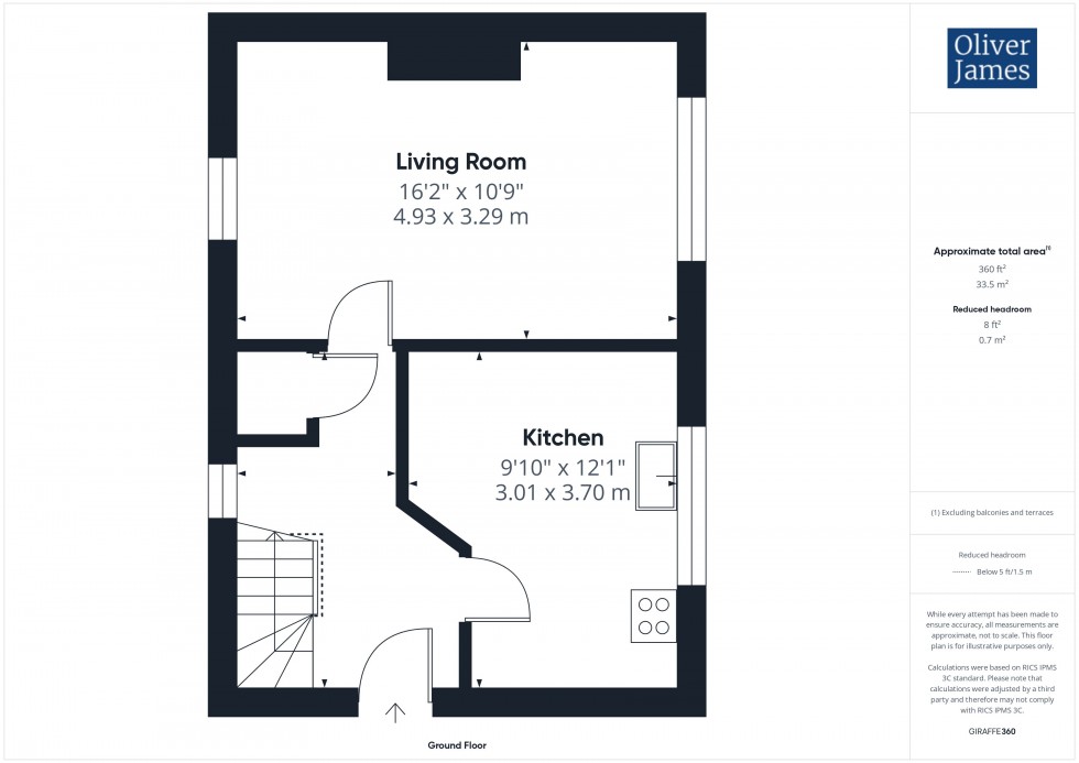 Floorplan for Cowper Road, Huntingdon, PE29