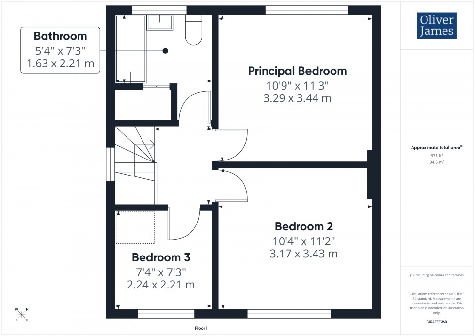 Floorplan for Fairey Avenue, Godmanchester, PE29
