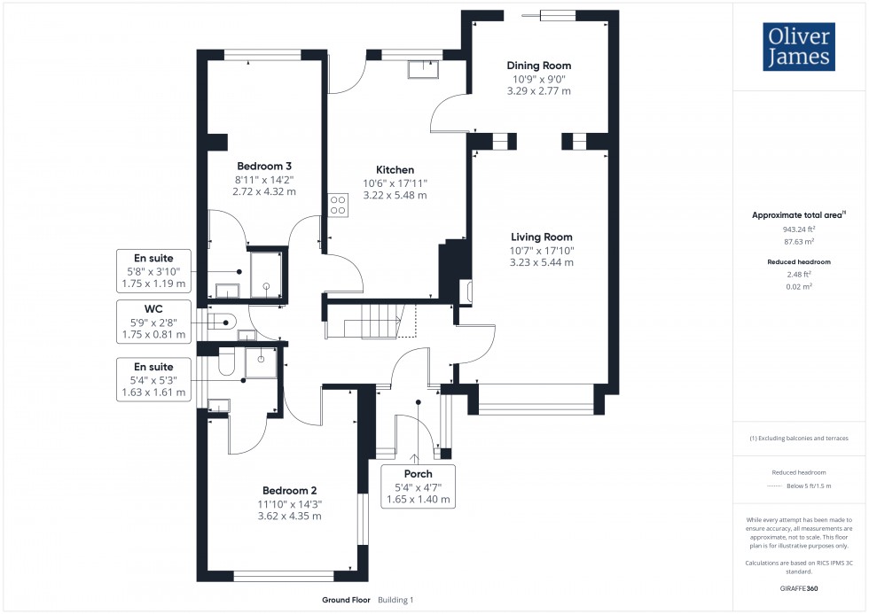 Floorplan for Gidding Road, Sawtry, PE28