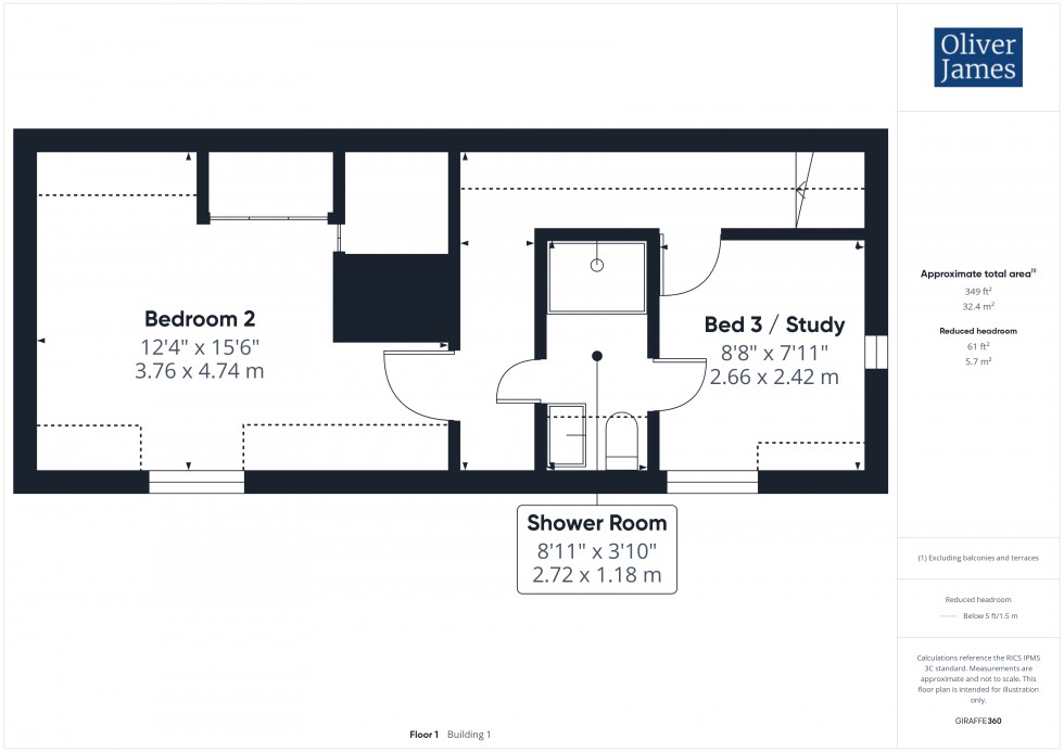 Floorplan for High Street, Alconbury Weston, PE28