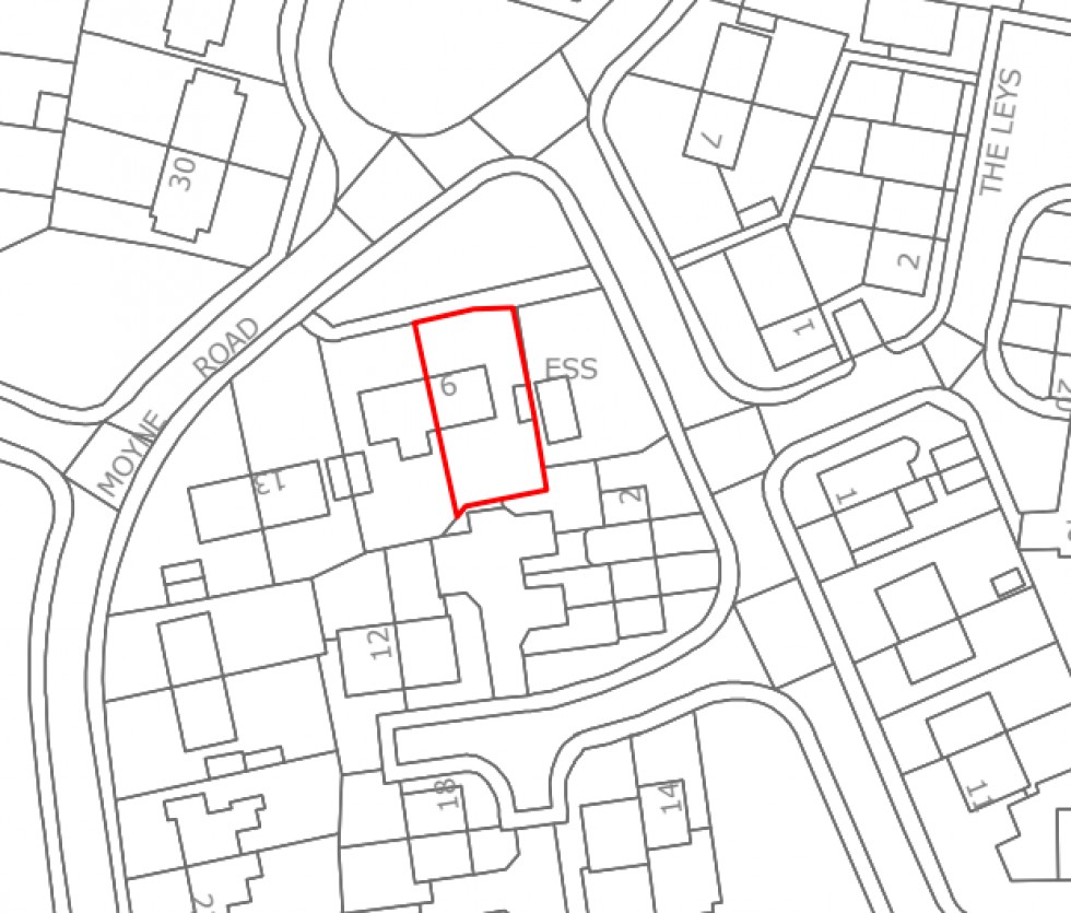 Floorplan for Moyne Road, Sawtry, PE28