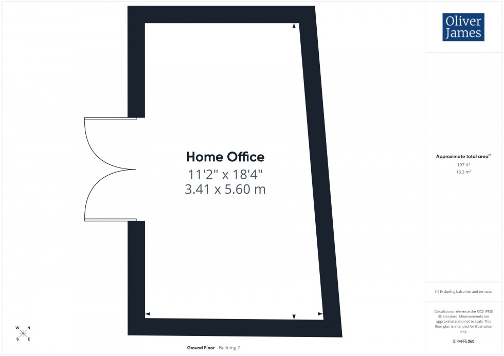Floorplan for Rodney Road, Hartford, PE29