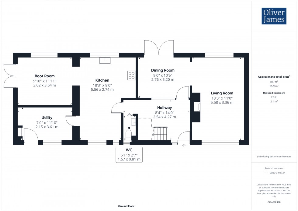 Floorplan for Buckworth Road, Buckworth, PE28