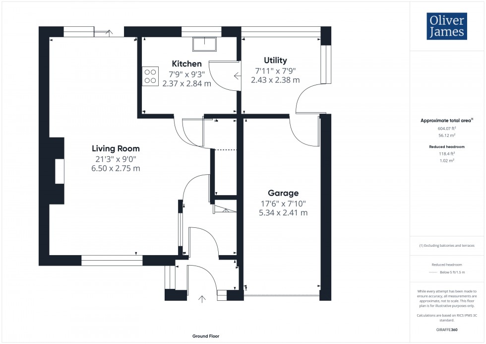 Floorplan for Windsor Road, Godmanchester, PE29